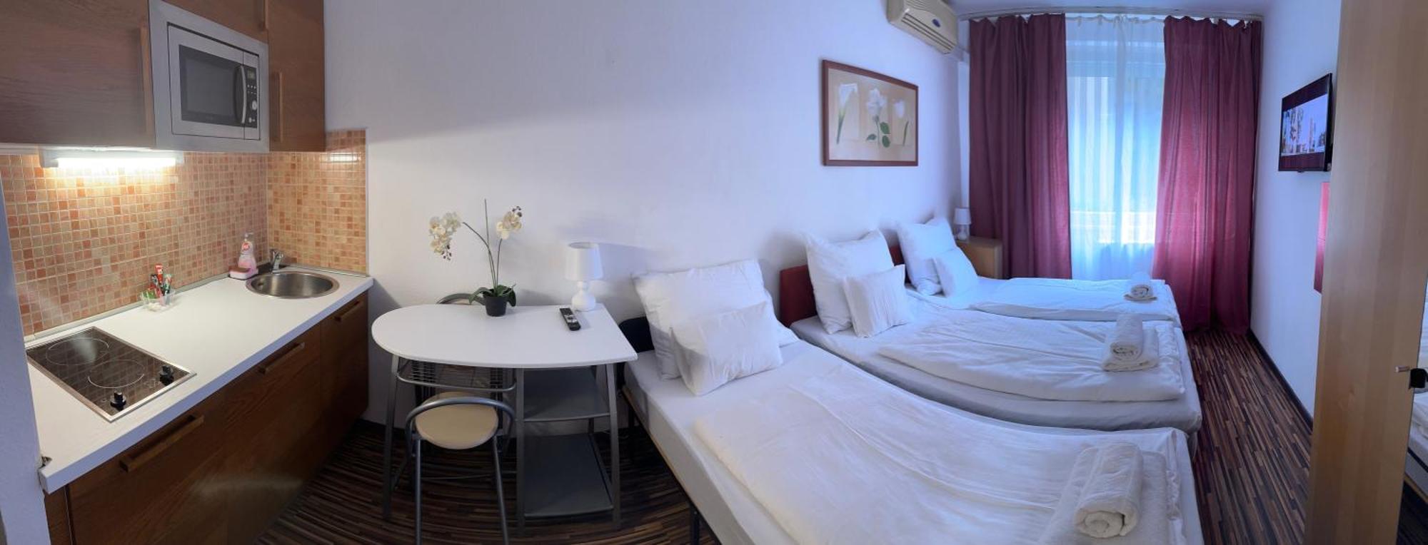 Hermina Apartmanok Westend Budapest Bagian luar foto